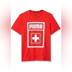 PUMA Men's Swiss Football Sfv DNA T-Shirt